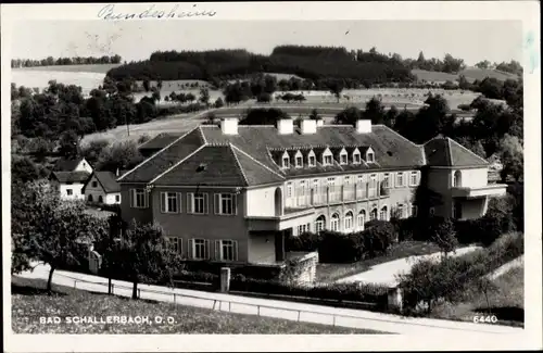 Ak Bad Schallerbach in Oberösterreich, schöne Detailansicht