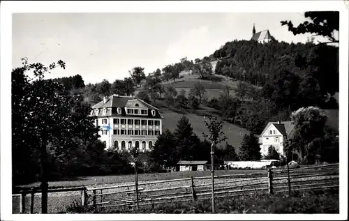 Ak Bad Schallerbach in Oberösterreich, schöne Detailansicht