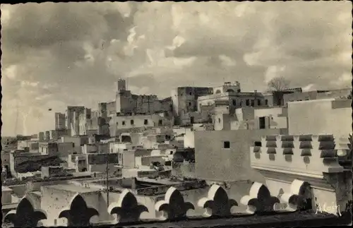 Ak Sousse Tunesien, Ville arabe, Kasbah, Stadtansicht, Gebäude