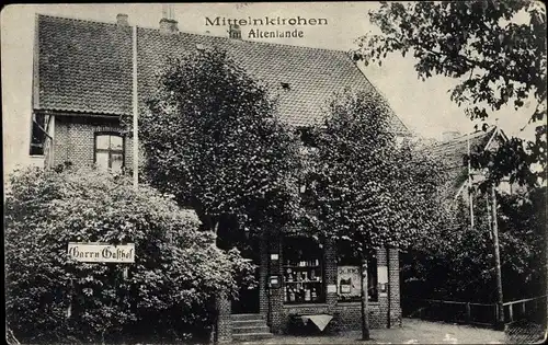 Ak Mittelnkirchen Niedersachsen, Garrn Gasthof