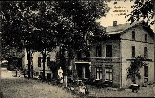 Ak Hamburg Wandsbek Bergstedt, Gruß aus Altenmühle