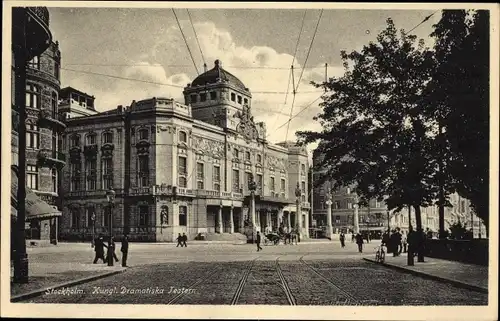 Ak Stockholm Schweden, Kungl. Dramatiska Teatern