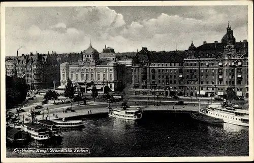 Ak Stockholm Schweden, Kungl. Dramatiska Teatern