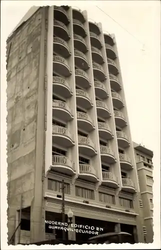 Foto Ak Guayaquil Ecuador, Moderno Edificio, Modernes Hochhaus