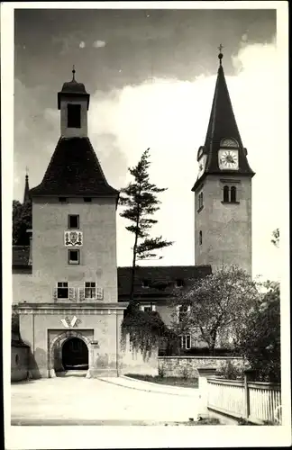 Ak Leoben in der Steiermark, schöne Detailansicht