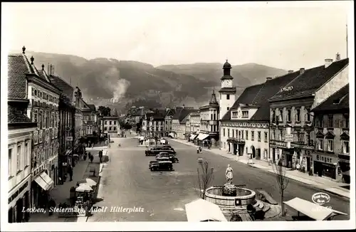 Ak Leoben in der Steiermark, schöne Detailansicht