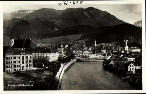 Ak Leoben in der Steiermark, schöne Detailansicht