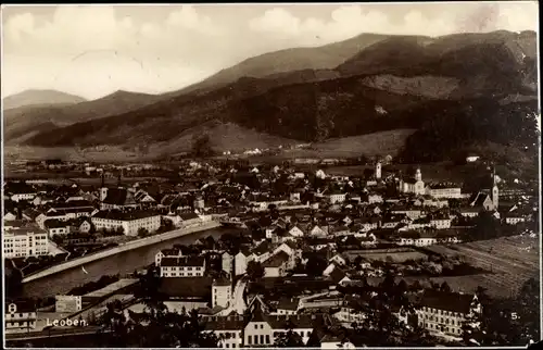 Ak Leoben in der Steiermark, schöne Detailansicht