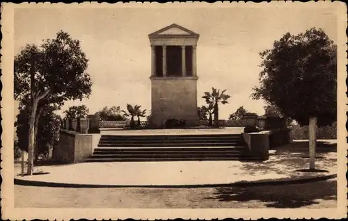 Ak Sousse Tunesien, Monument aux Morts, Denkmal, Platz