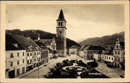 Ak Judenburg in der Steiermark, schöne Detailansicht