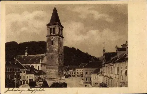 Ak Judenburg in der Steiermark, schöne Detailansicht