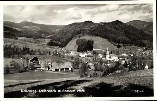 Ak Rettenegg in der Steiermark, schöne Detailansicht