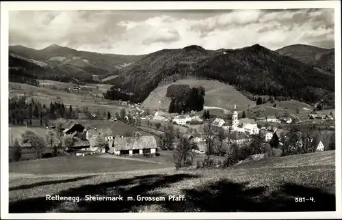 Ak Rettenegg in der Steiermark, schöne Detailansicht