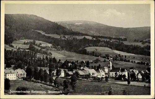 Ak Rettenegg in der Steiermark, schöne Detailansicht