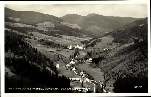 Ak Rettenegg in der Steiermark, schöne Detailansicht