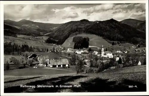 Ak Rettenegg in der Steiermark, schöne Detailansicht