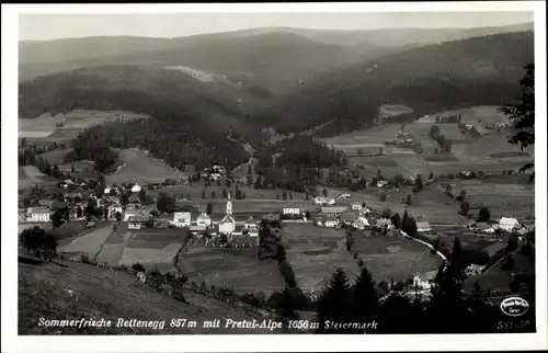 Ak Rettenegg in der Steiermark, schöne Detailansicht