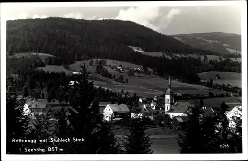 Ak Rettenegg in der Steiermark, schöne Detailansicht