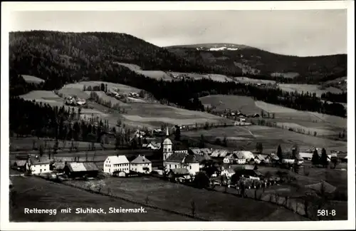 Ak Rettenegg in der Steiermark, schöne Detailansicht