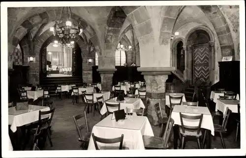 Ak Mainz in Rheinland Pfalz, Restaurant Heilig Geist, Inh. Willy Hartes