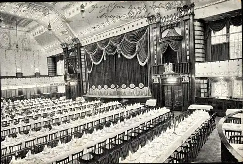 Ak Berlin, Großer Konzertsaal im Hause des Berliner Lehrervereins, Inh. C. Saeger