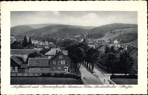 Ak Seesen in Niedersachsen, Blick auf Häuser an der Lautenthaler Straße