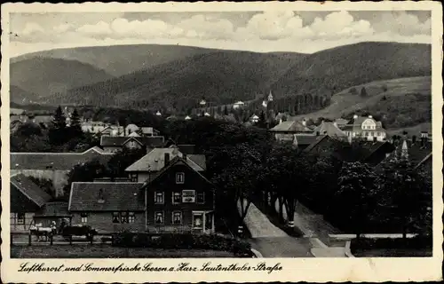 Ak Seesen in Niedersachsen,  Blick auf Häuser an der Lautenthaler Straße