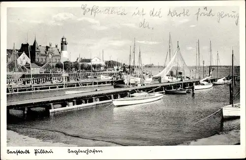 Ak Baltijsk Pillau Kaliningrad Ostpreußen, Seglerhafen