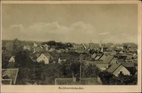 Ak Kirchheimbolanden im Donnersbergkreis, Blick auf den Ort