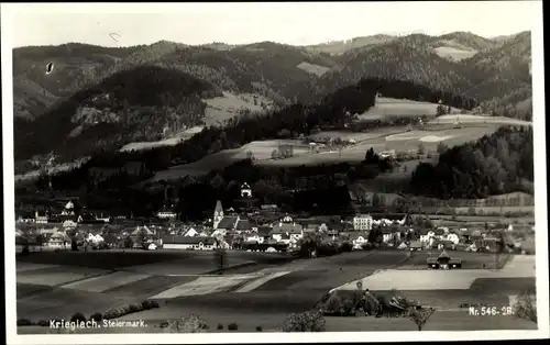 Ak Krieglach in der Steiermark, schöne Detailansicht