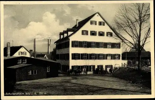 Ak Isny im Allgäu Baden Württemberg, Schullandheim, Außenansicht