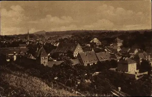 Ak Maulbronn im Enzkreis Baden Württemberg, Blick auf das Kloster, Kirche, Häuser