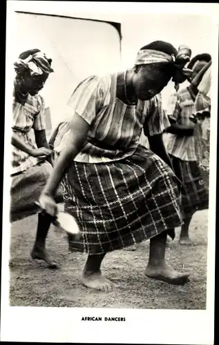 Ak African Dancers, Afrikanische Tänzerinnen