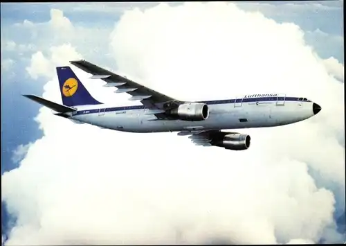 Ak Deutsches Passagierflugzeug der Lufthansa, Airbus A 300