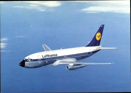 Ak Deutsches Passagierflugzeug der Lufthansa, B 737 City Jet, D-ABFB