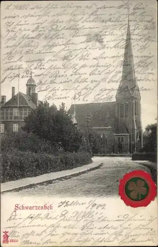 Ak Schwarzenbek in Schleswig Holstein, Blick auf die Franziskuskirche