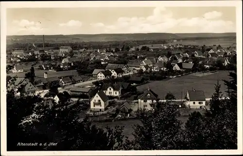 Ak Altenstadt an der Iller, Panoramablick über Stadt und Umgebung