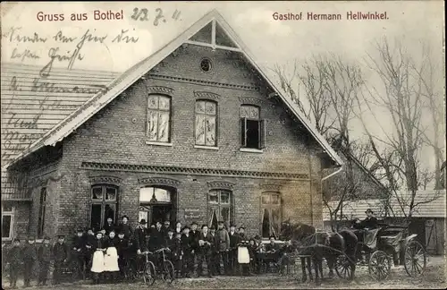 Ak Bothel in Niedersachsen, Gasthof Hermann Hellwinkel