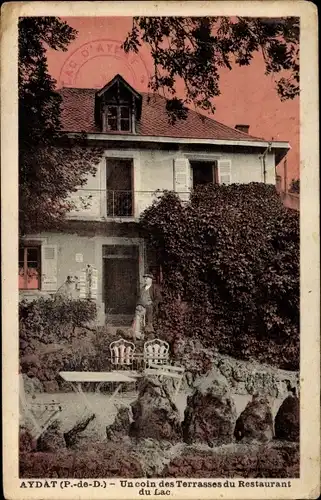 Ak Aydat Puy de Dôme, Un coin des Terrasses du Restaurant du Lac