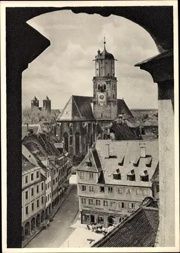 Ak Memmingen in Schwaben, Blick auf St. Martin und St. Joseph