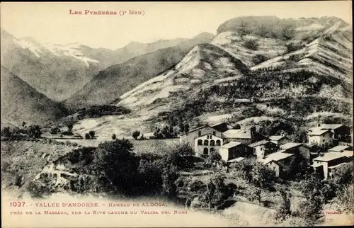 Ak Andorra la Vella Andorra, Hameau de Aldosa pres de la Massana