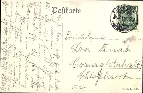 Ak Unterköditz Königsee Rottenbach in Thüringen, Rittergut