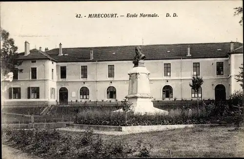 Ak Mirecourt Vosges, Vue de l'Ecole Normale