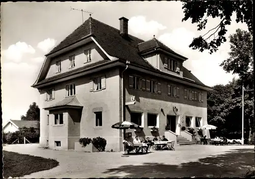 Ak Bernau am Chiemsee, Blick auf das Gästehaus Seerose, Besitzer G. u. A. Dieterle