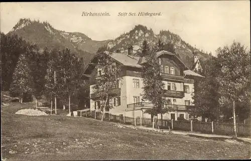 Ak Birkenstein Fischbachau in Oberbayern, Stift Sankt Hildegard