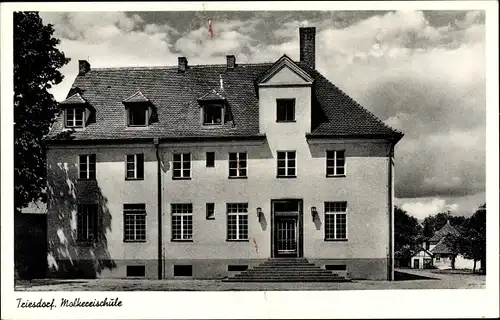 Ak Triesdorf Weidenbach Mittelfranken, Molkereischule, Außenansicht