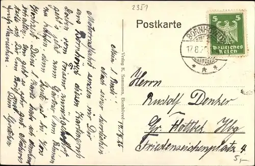 Ak Bornhöved in Schleswig Holstein, Denkmal der Gefallenen