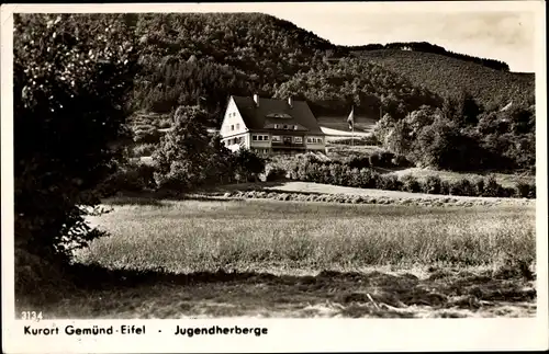 Ak Gemünd Schleiden in der Eifel, Die Jugendherberge am Waldrand, DJH