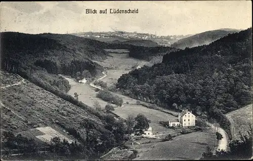 Ak Lüdenscheid im Märkischen Kreis, Blick auf den Ort, Totalansicht