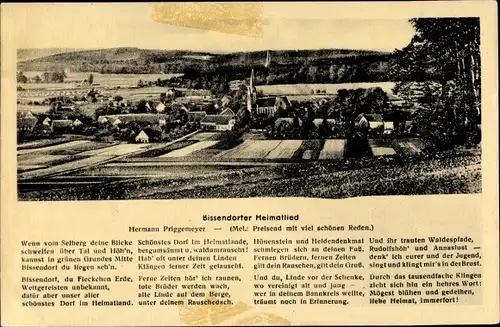 Lied Ak Priggemeyer, Hermann, Bissendorf in Niedersachsen, Bissendorfer Heimatlied